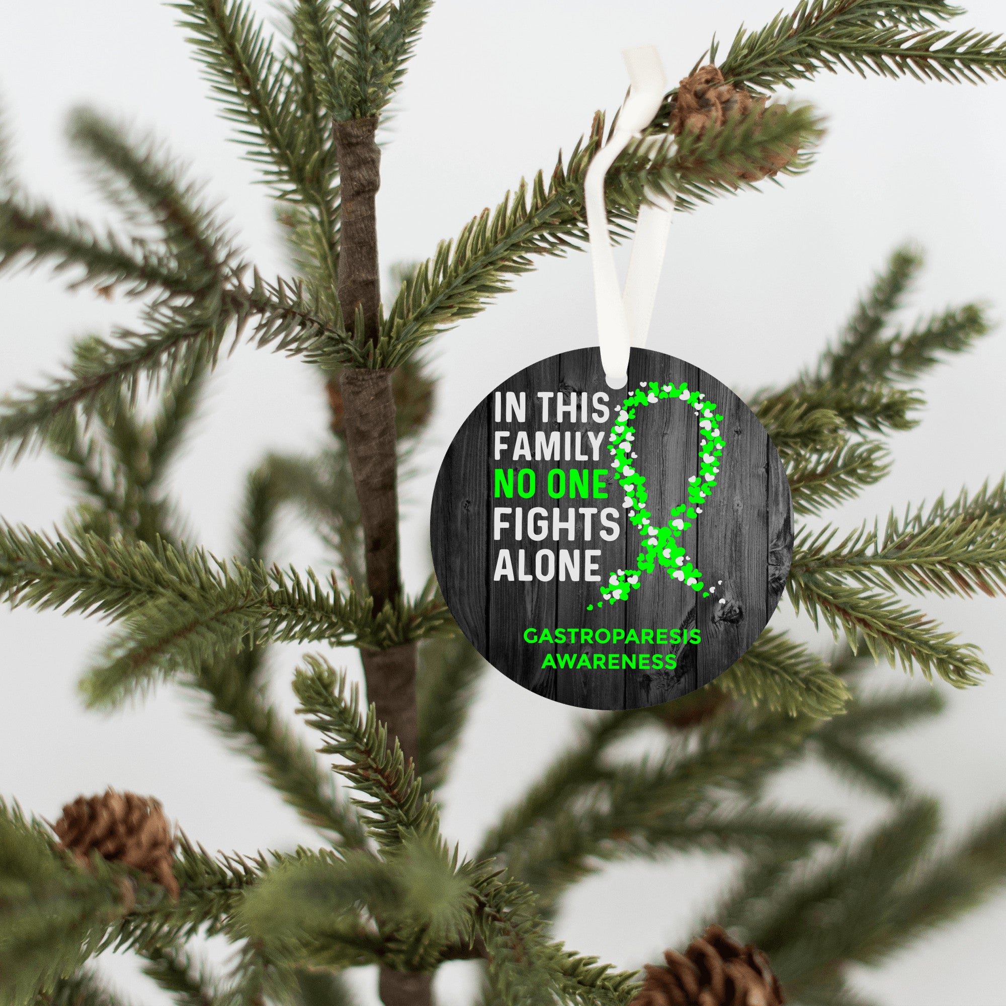 Gastroparesis Christmas Ornament